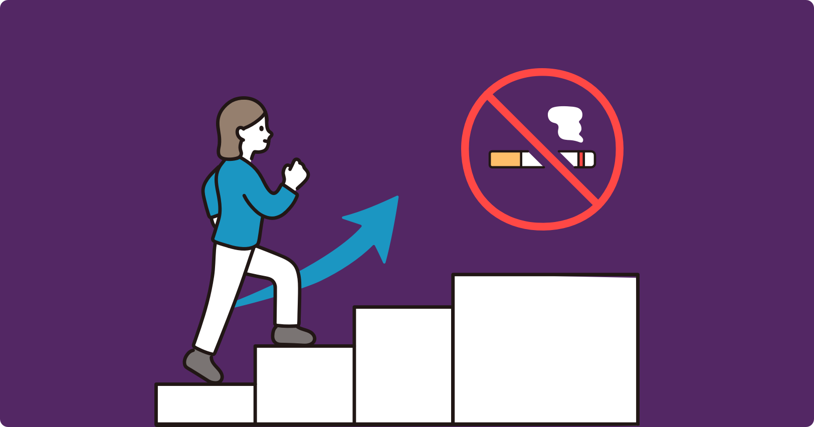 Personalised quitting plan